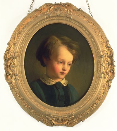 Painting of a boy, Dickens